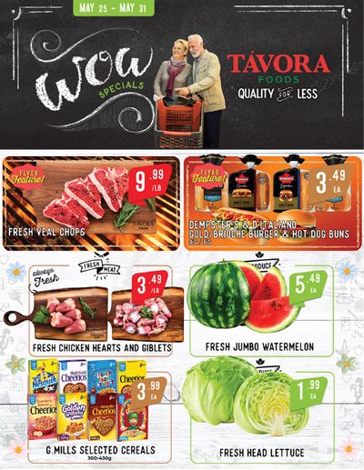 Tavora Foods Flyer May 25 to 31