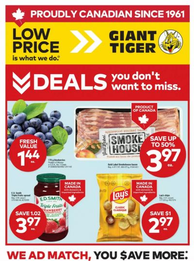 Giant Tiger Canada Flyer Deals May 27th – June 2nd