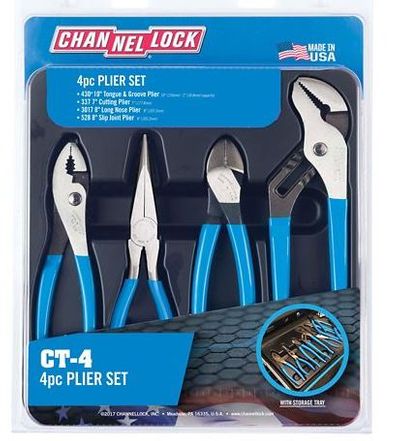 Channellock Plier Set, 4-pc For $59.99 At Canadian Tire Canada