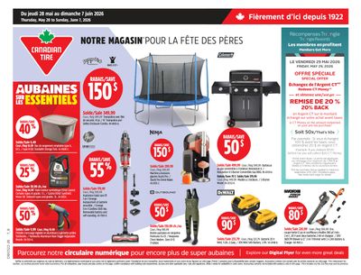 Canadian Tire (QC) Flyer May 28 to June 7