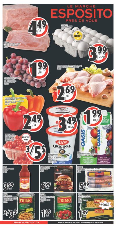 Esposito Flyer May 28 to June 3