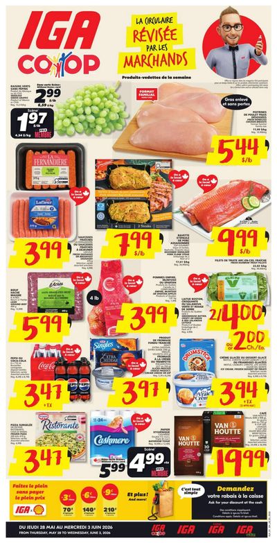 IGA (NB) Flyer May 28 to June 3