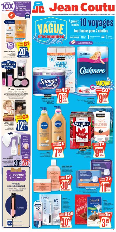 Jean Coutu Flyer May 28 to June 3