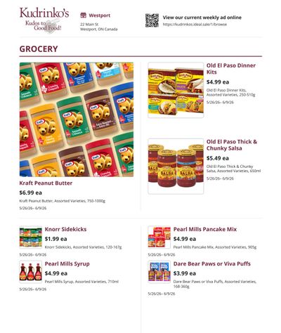 Kudrinko's Flyer May 26 to June 9