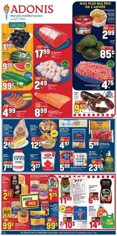 Adonis (QC) Flyer May 28 to June 3