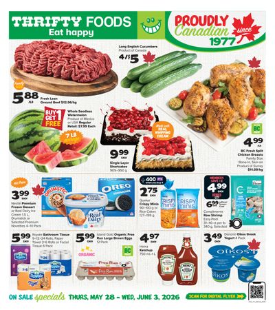 Thrifty Foods Flyer May 28 to June 3