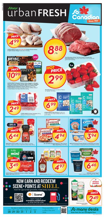 Sobeys Urban Fresh Flyer May 28 to June 3