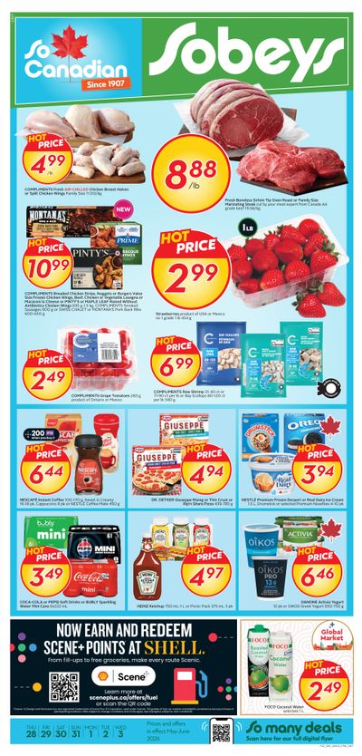 Sobeys (ON) Flyer May 28 to June 3