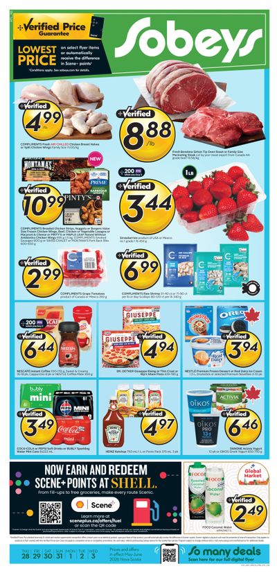 Sobeys (Atlantic) Flyer May 28 to June 3