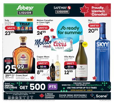 Sobeys/Safeway (AB) SWCB Flyer May 28 to June 3