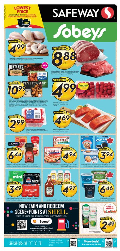 Sobeys/Safeway (SK & MB) Flyer May 28 to June 3
