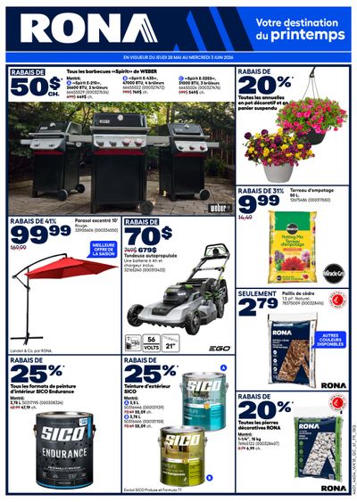 Rona & Rona+ (QC) Flyer May 28 to June 3