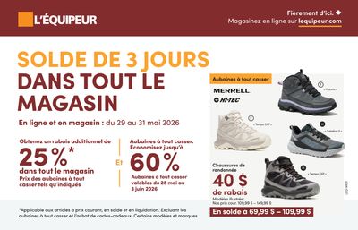 L'Équipeur Flyer May 28 to June 3