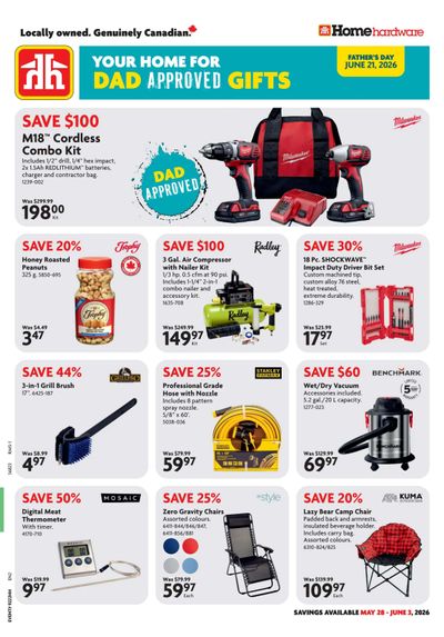 Home Hardware (Atlantic) Flyer May 28 to June 3