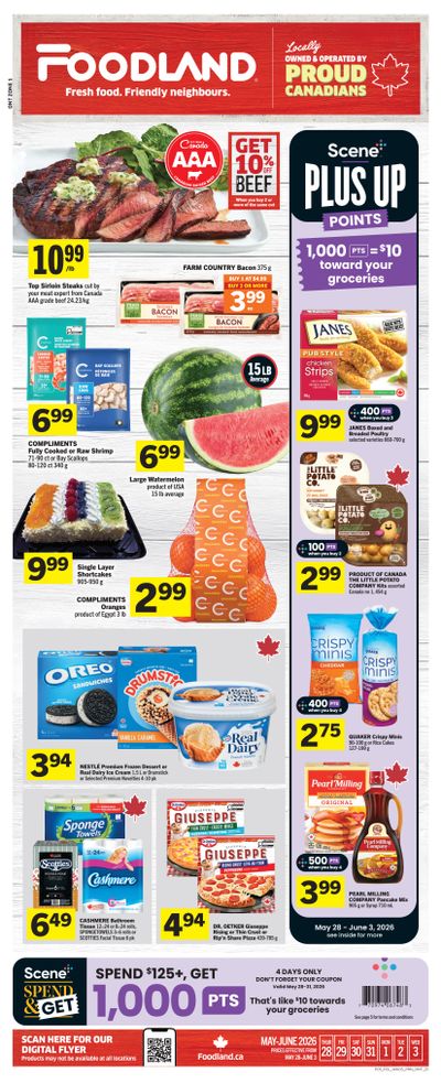Foodland (ON) Flyer May 28 to June 3