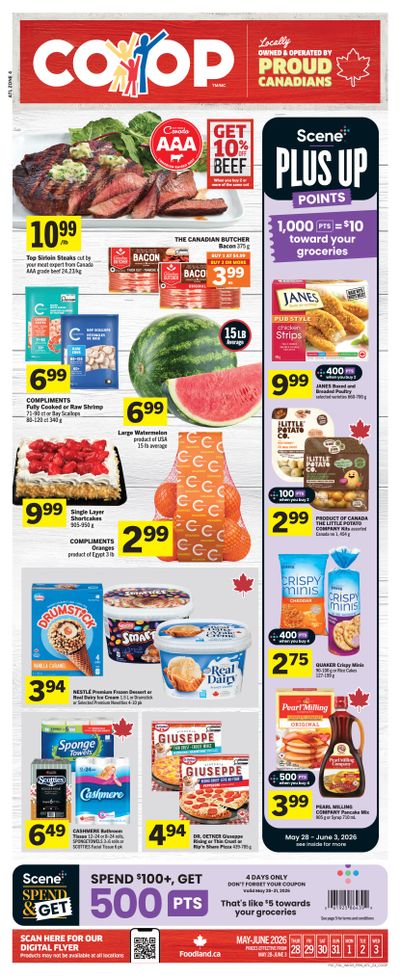 Foodland Co-op Flyer May 28 to June 3