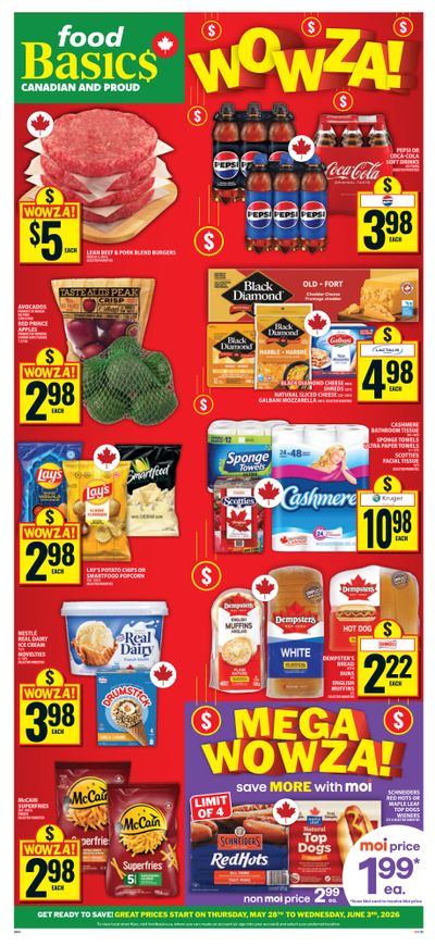 Food Basics Flyer May 28 to June 3