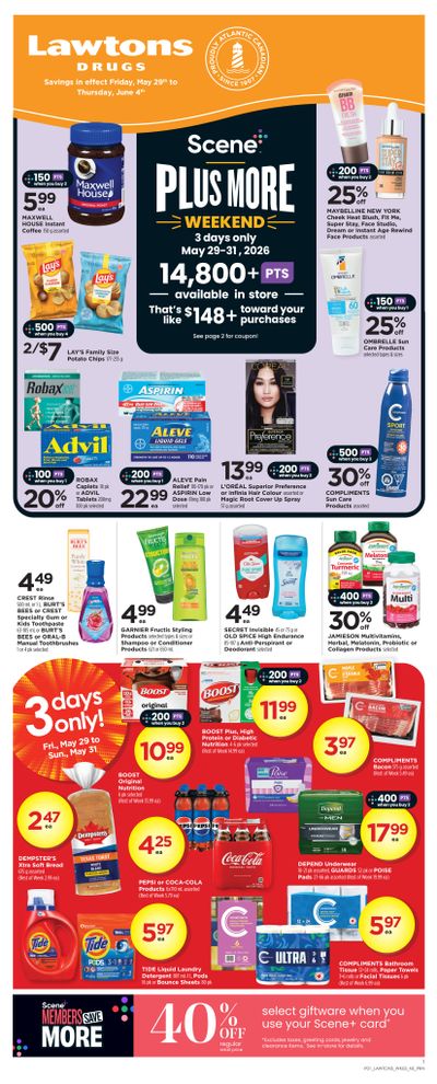 Lawtons Drugs (NS) Flyer May 29 to June 4