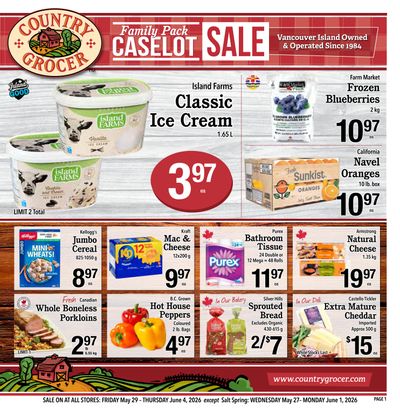 Country Grocer Flyer May 29 to June 4