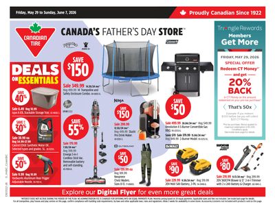 Canadian Tire (West) Flyer May 29 to June 7