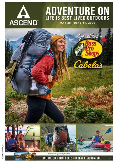 Bass Pro Shops Ascend Brand Flyer May 28 to June 11