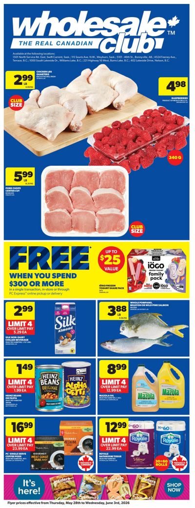Real Canadian Wholesale Club Flyer May 28 to June 3