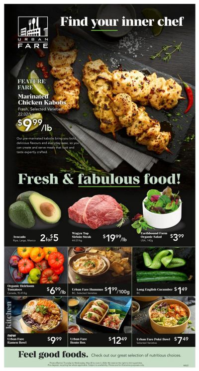 Urban Fare Flyer May 28 to June 3