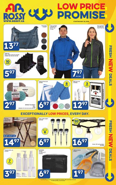 Rossy Low Price Promise Flyer May 28 to June 24