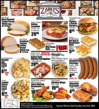 Zarky's Flyer May 27 to June 2