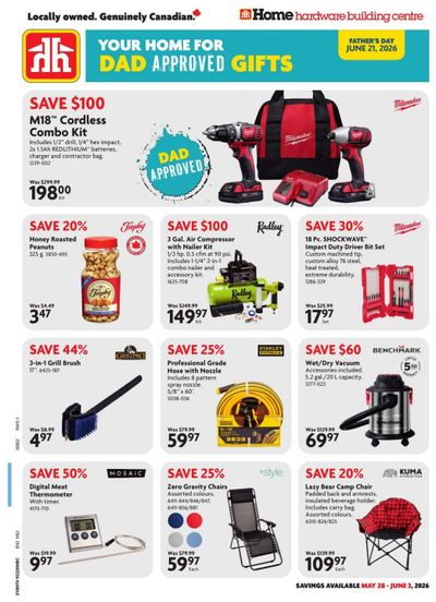 Home Hardware Building Centre (Atlantic) Flyer May 28 to June 3