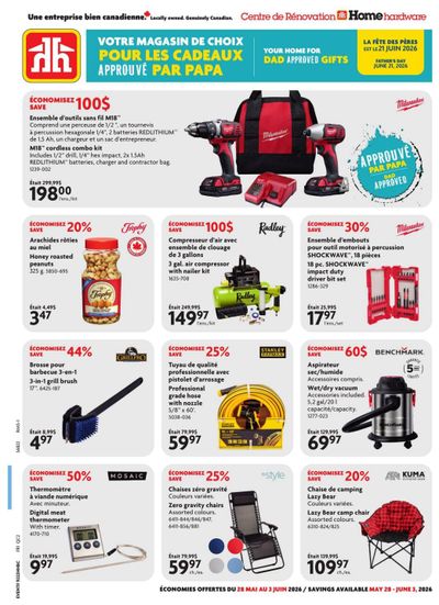Home Hardware Building Centre (QC) Flyer May 28 to June 3