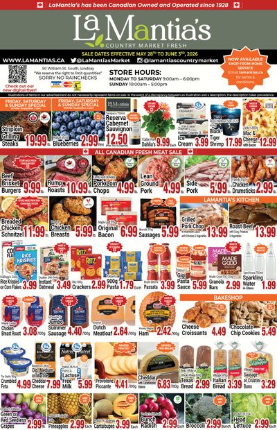 LaMantia's Flyer May 28 to June 3