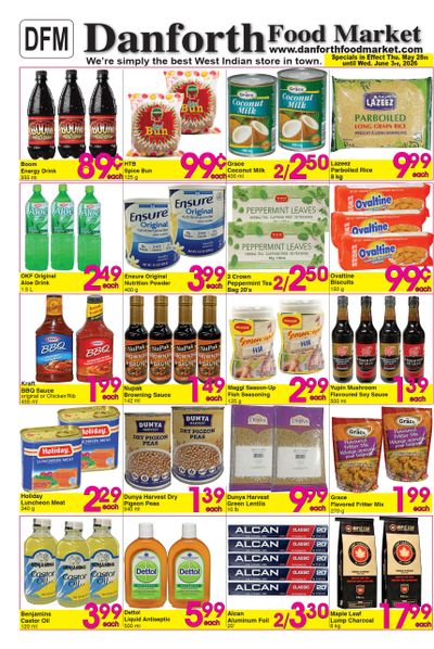 Danforth Food Market Flyer May 28 to June 3