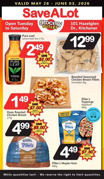 SaveALot Grocery Outlet Flyer May 28 to June 3