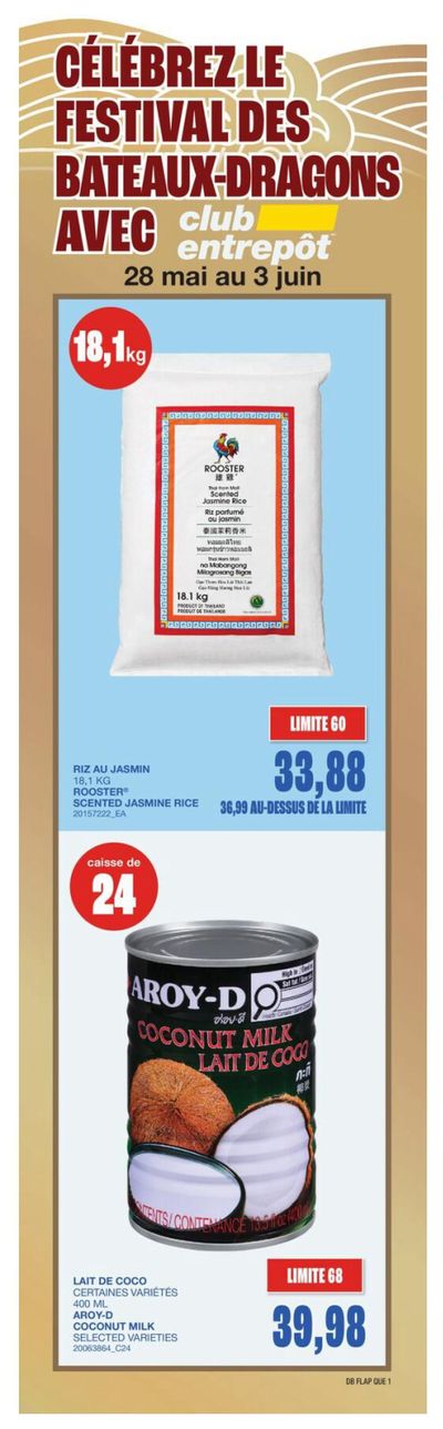 Wholesale Club (QC) Flyer May 28 to June 3