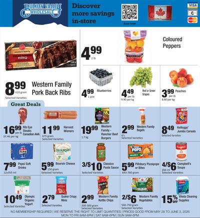 Bulkley Valley Wholesale Flyer May 28 to June 3