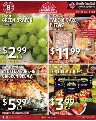 Red Barn Market Flyer May 28 to June 3