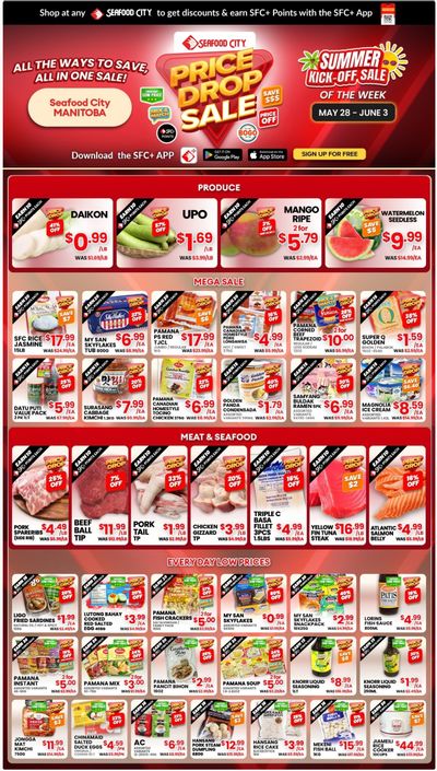 Seafood City Supermarket (MB) Flyer May 28 to June 3