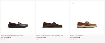 Sperry Canada: Father’s Day Edit + Sale up to 50% off + 60% off or More on Clearance
