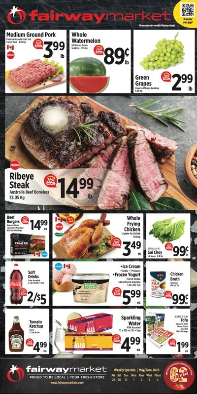 Fairway Market Flyer May 29 to June 4
