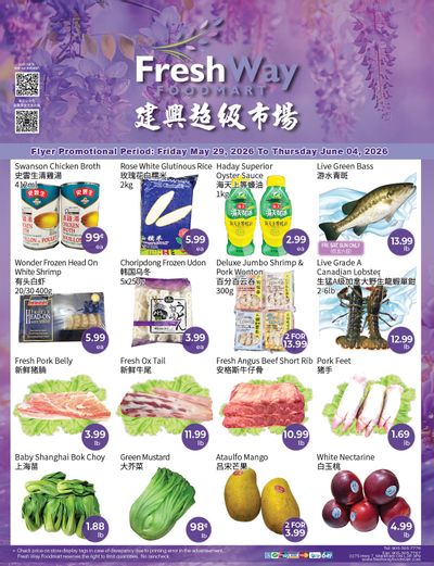 FreshWay Foodmart Flyer May 29 to June 4