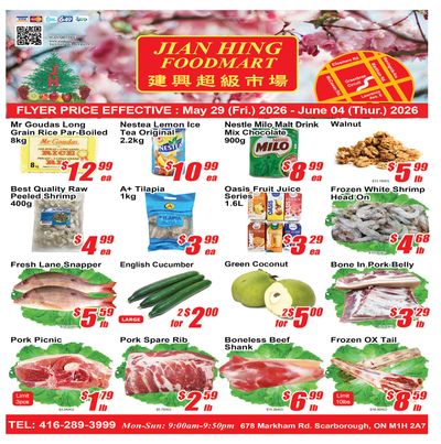 Jian Hing Foodmart (Scarborough) Flyer May 29 to June 4