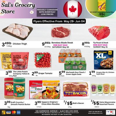 Sal's Grocery Flyer May 29 to June 4