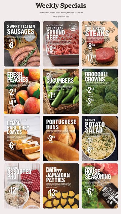 Meridian Farm Market Flyer May 28 to June 3