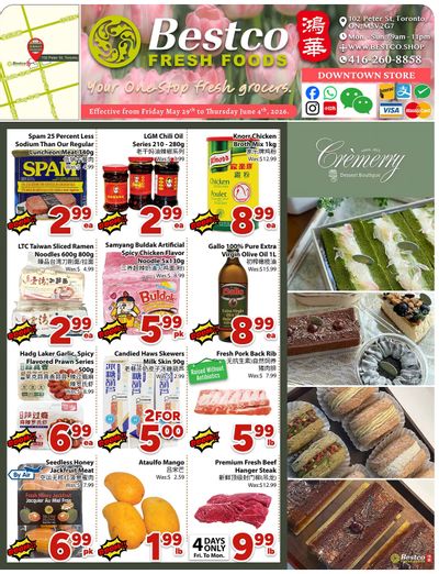 BestCo Food Mart (Downtown Toronto) Flyer May 29 to June 4