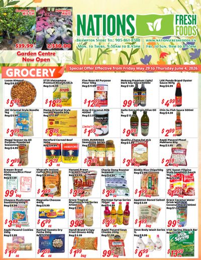 Nations Fresh Foods (Brampton) Flyer May 29 to June 4