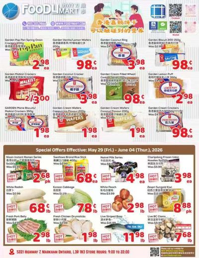 FoodyMart (HWY7) Flyer May 29 to June 4