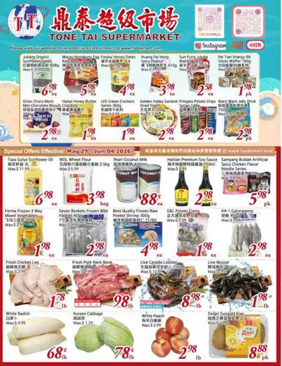 Tone Tai Supermarket Flyer May 29 to June 4