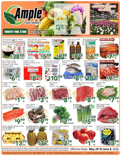 Ample Food Market (North York) Flyer May 29 to June 4