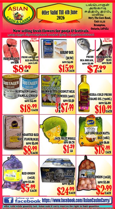 Asian Cash & Carry Flyer May 29 to June 4